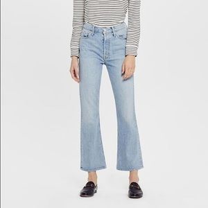 Mother Denim The Tripper in ‘thanks again’